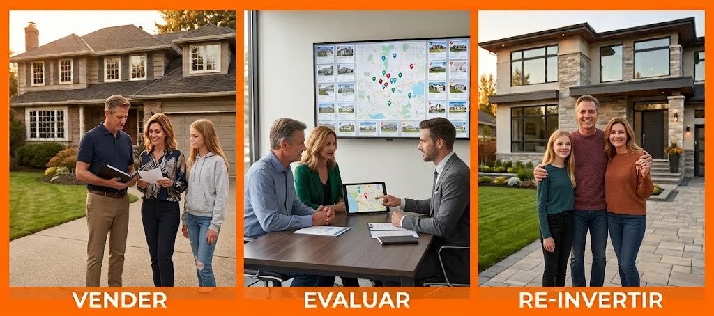 Servicios para vender, evaluar y reinvertir